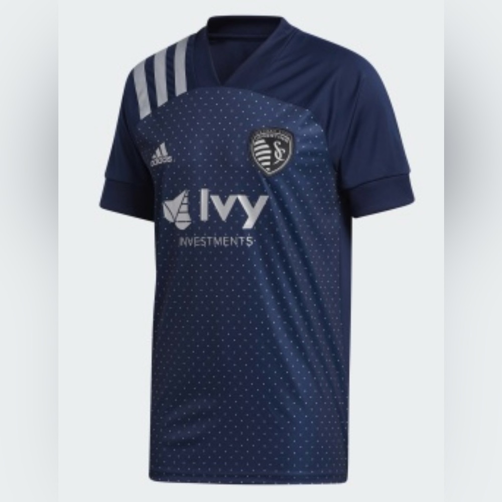 *NWT* Men Adidas Sporting Kansas City Away Jersey